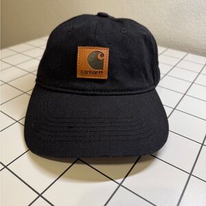 Carhartt Black Cap with Logo Patch